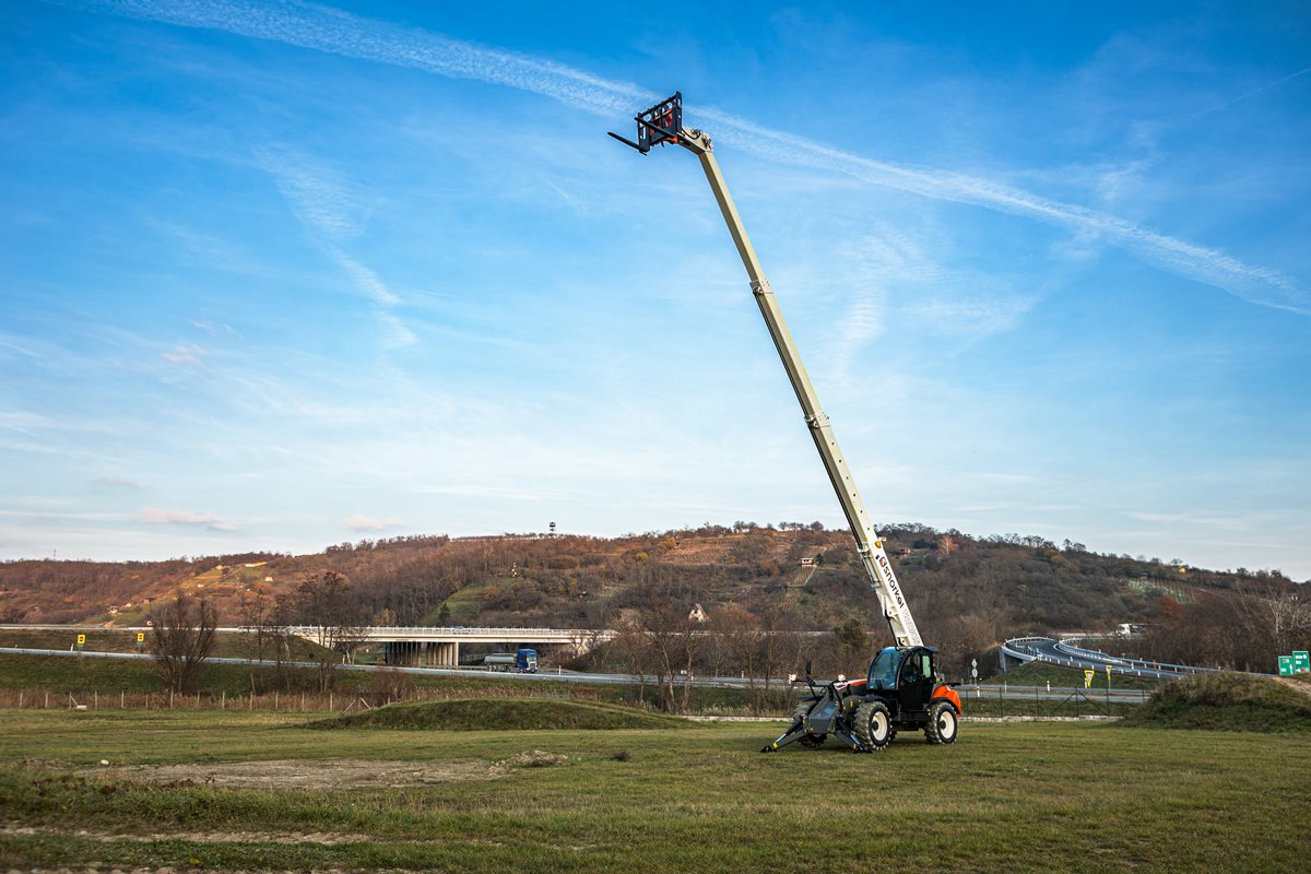 teleskopicky manipulator snorkel